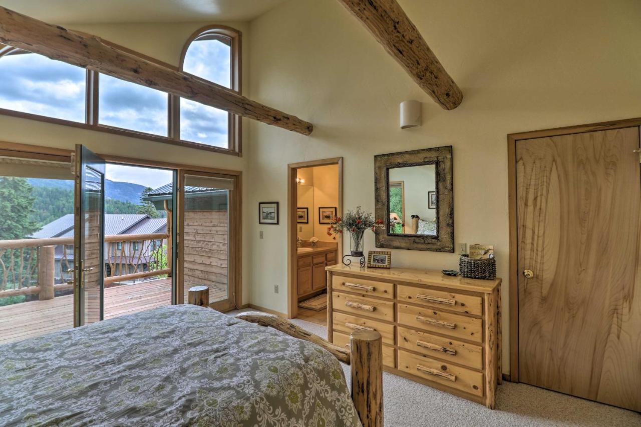 Rustic Home On Whitefish Mountain, Near Ski Run! Exteriér fotografie