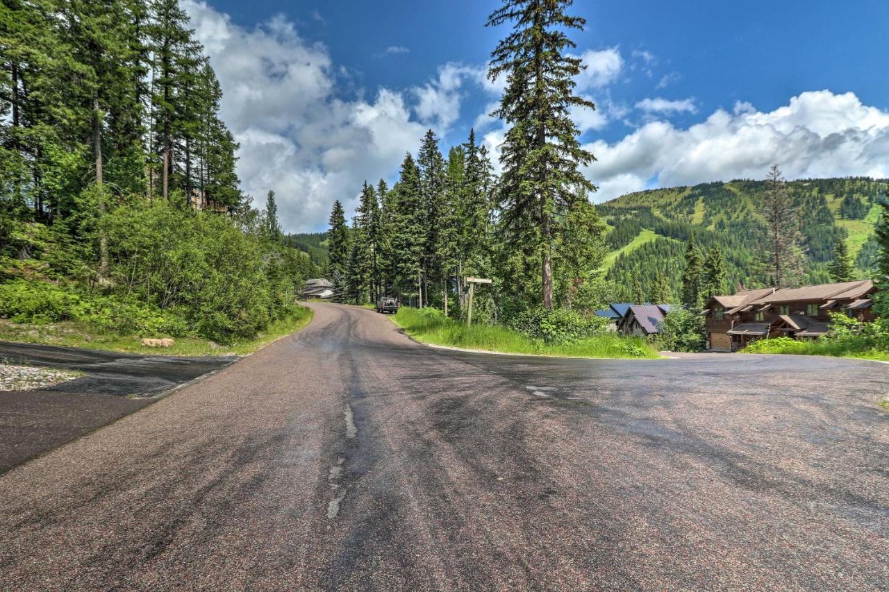 Rustic Home On Whitefish Mountain, Near Ski Run! Exteriér fotografie