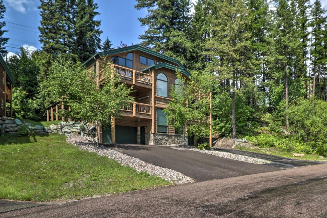 Rustic Home On Whitefish Mountain, Near Ski Run! Exteriér fotografie