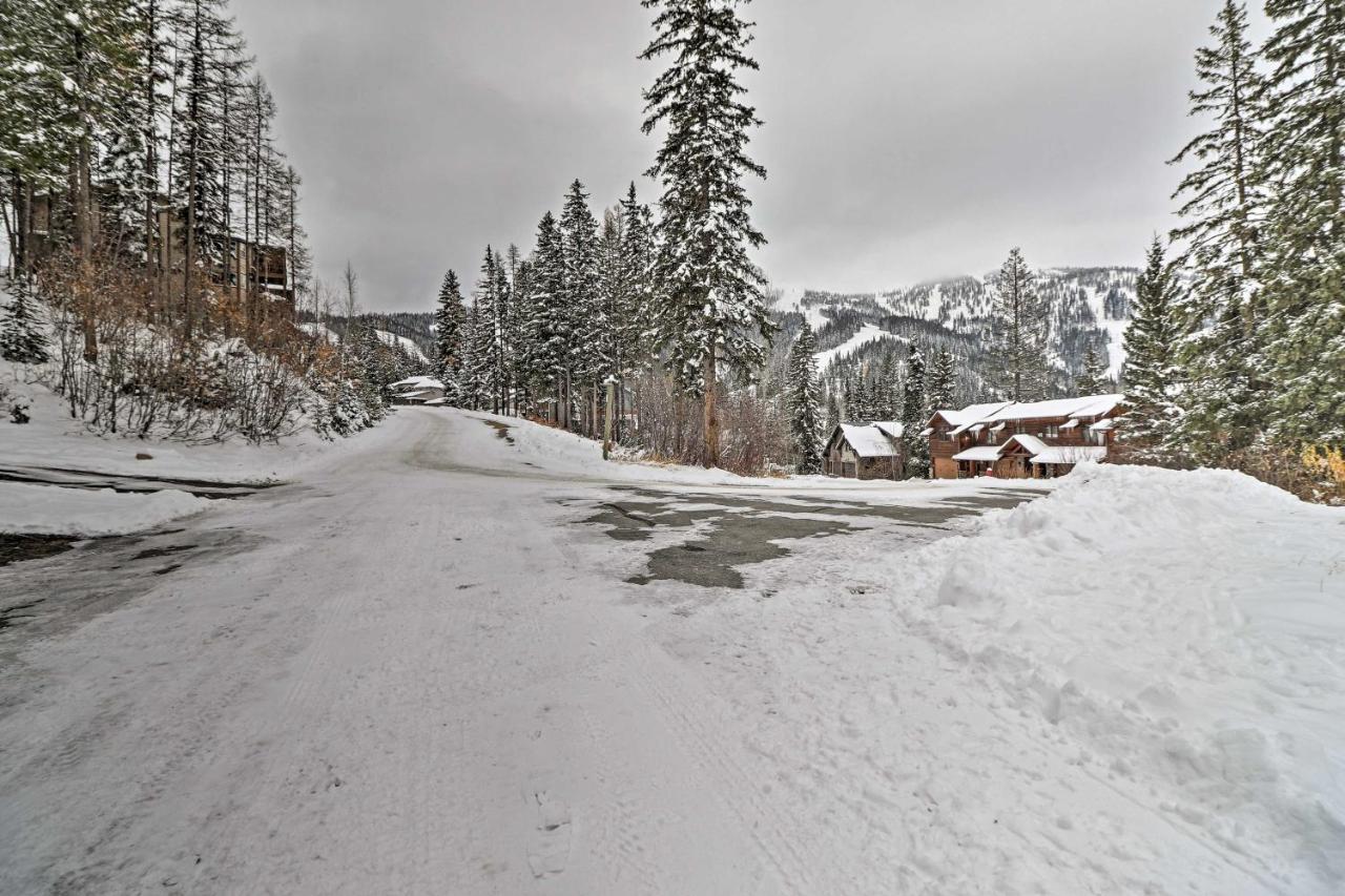 Rustic Home On Whitefish Mountain, Near Ski Run! Exteriér fotografie